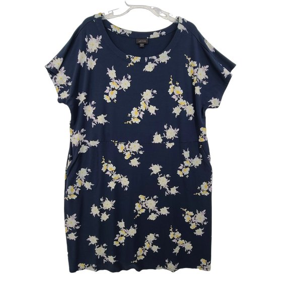 J. Jill Dresses J Jill Wearever Collection Short Sleeve V Neck